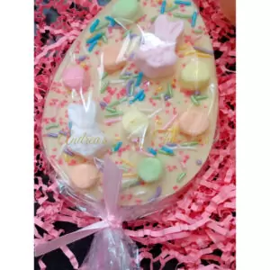 Easter Egg Belgian Chocolate Lollipop