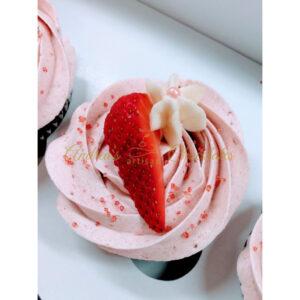 Strawberry Chocolate Cupcakes