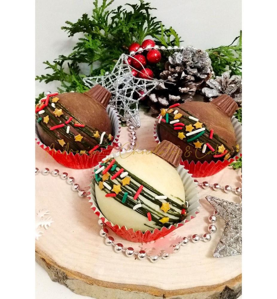 Hot Chocolate Bomb - Christmas Ornaments