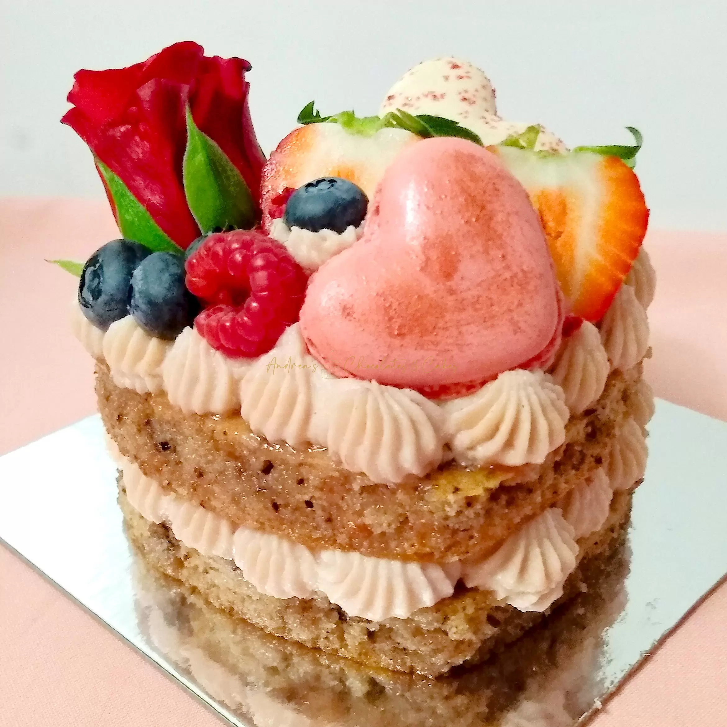 Heart Shaped Mini Cake