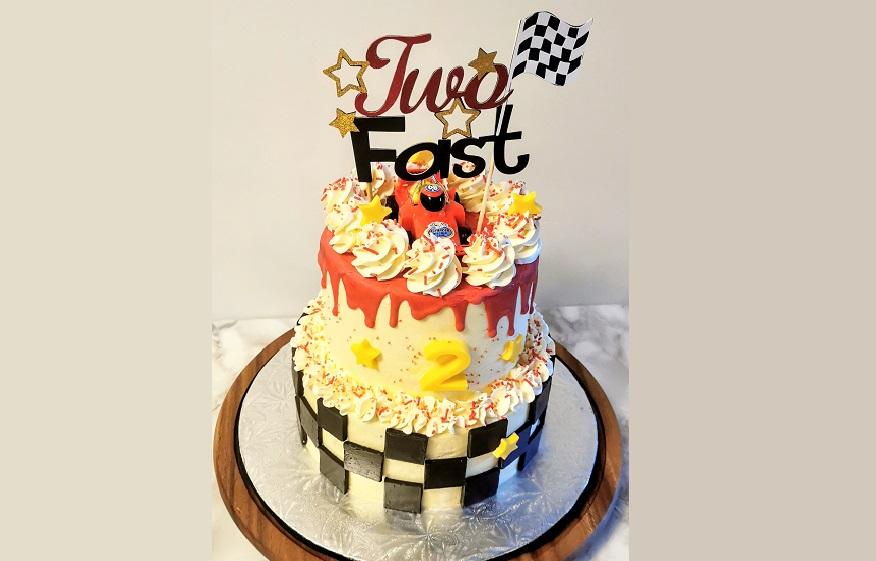 Two Fast - Two Tier Cake