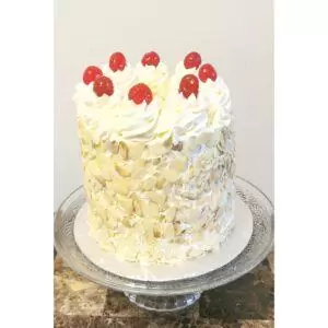 White Forest Cake