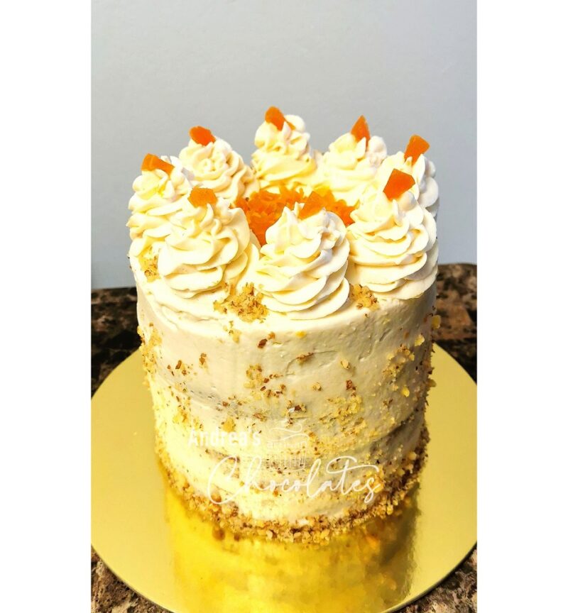 Carrot Cake with Apricot