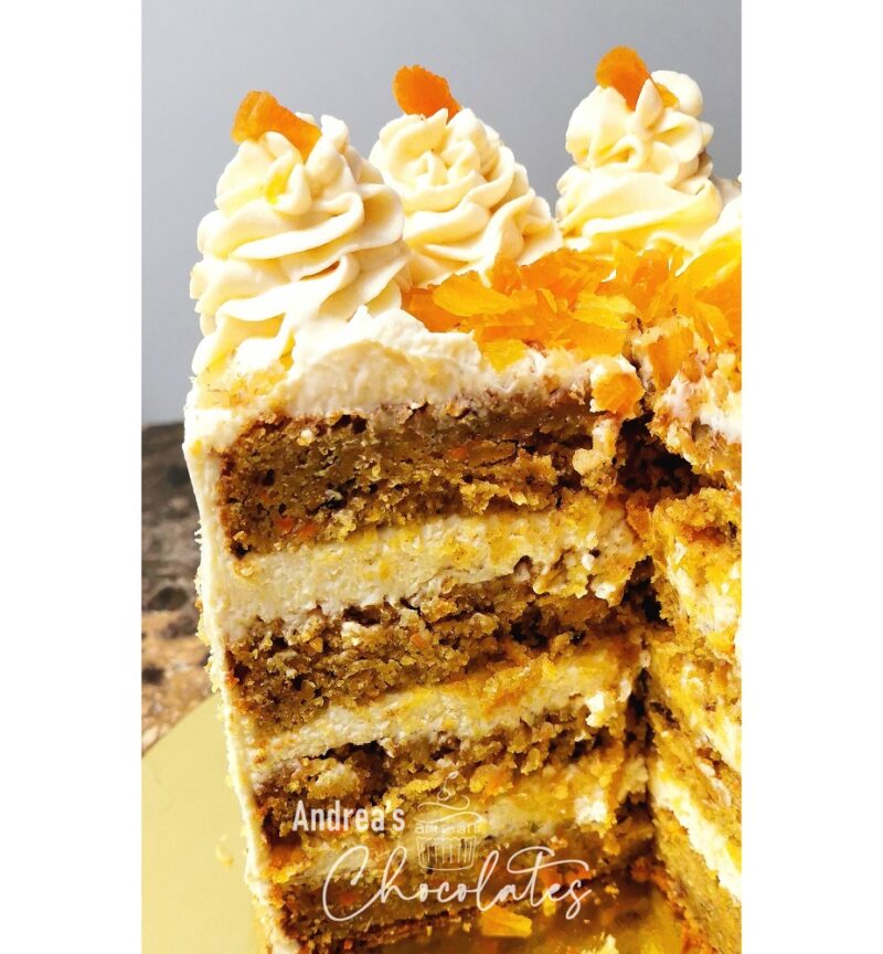 Carrot Cake with Apricot